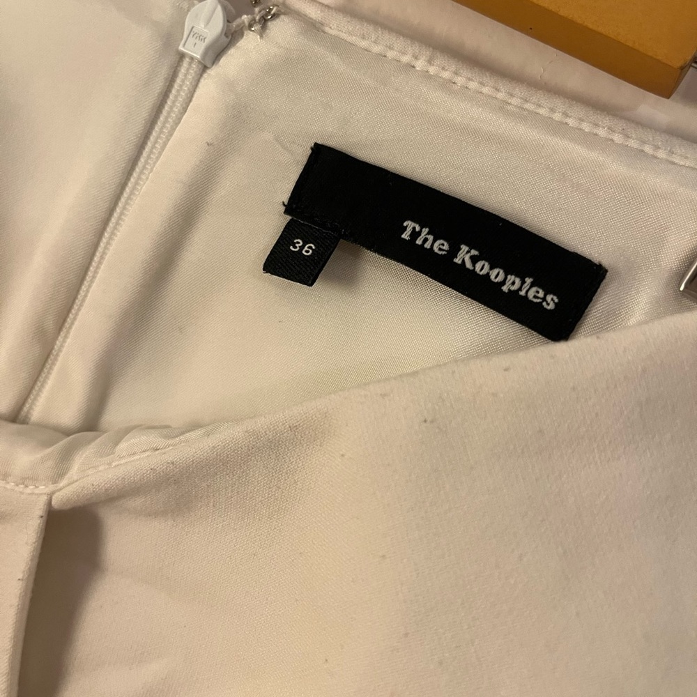The kooples Withe Skirt - Picture 4 of 4